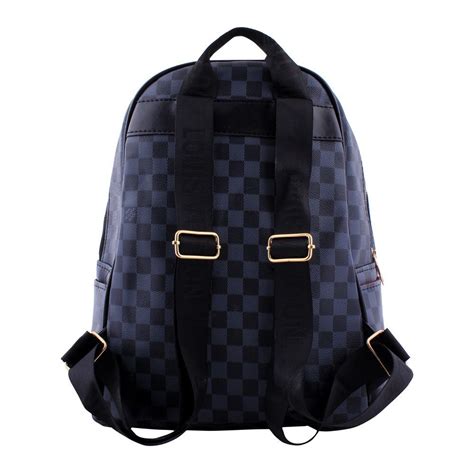 louis vuitton men's black checkered backpack|louis vuitton black checkered backpack.